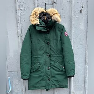 Canada Goose Rossclair Parka, Algonquin Green, Large